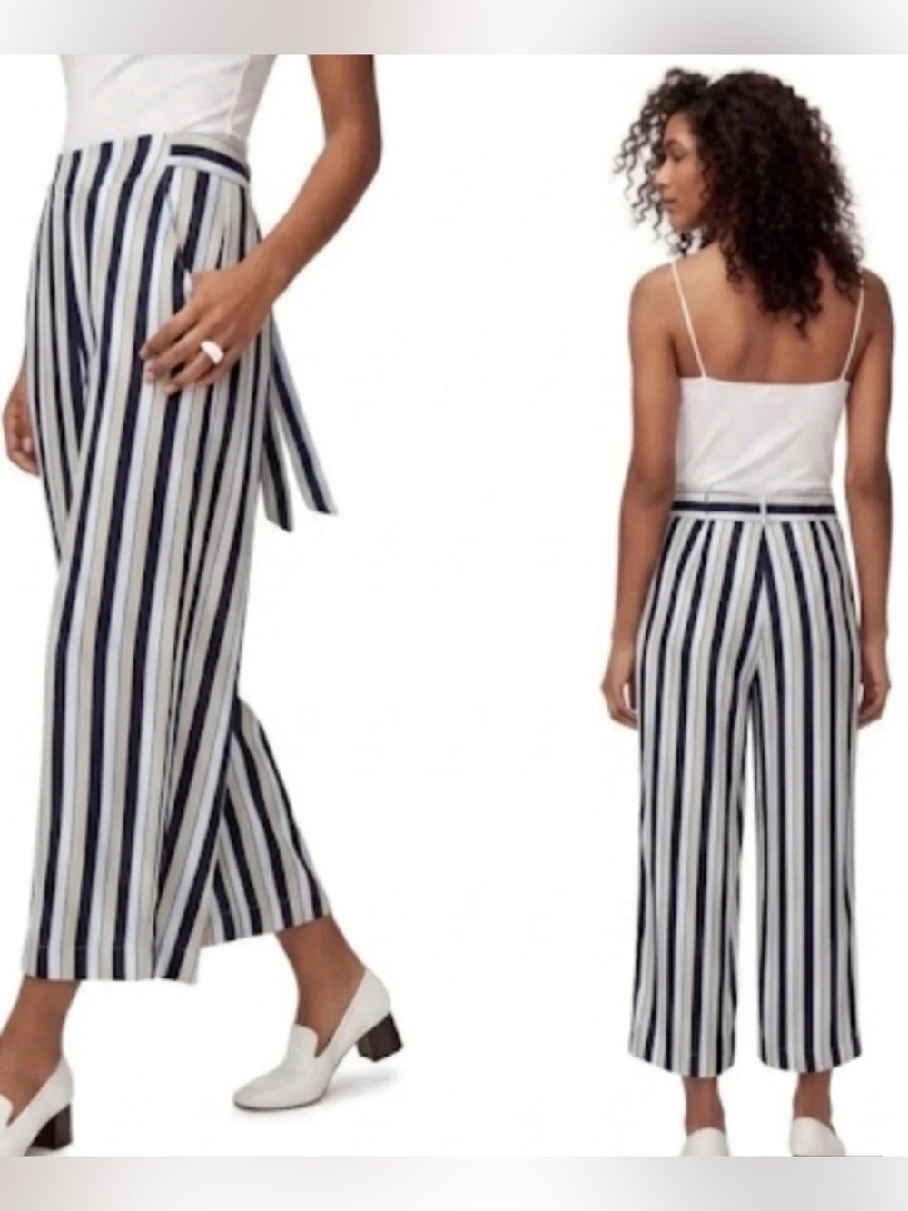 Aritzia Wilfred High Rise Wide Leg Pant